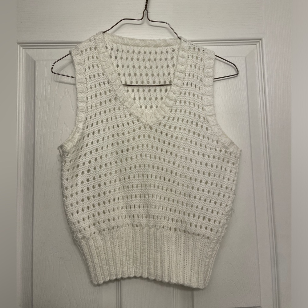 Vintage Handmade Knit Vest